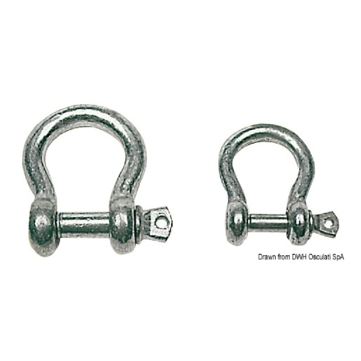 Osculati Grillo cetra in acciaio zincato 08.329.06