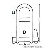Osculati Grillo con chiusura a scatto con fermo 08.764.05