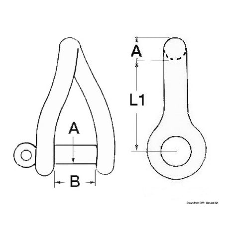 Osculati Grillo ritorto 08.856.04