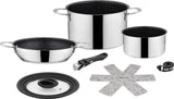 Juego de utensilios de cocina para camping al vacío Brunner Popote Academy 5+1, diámetro 20