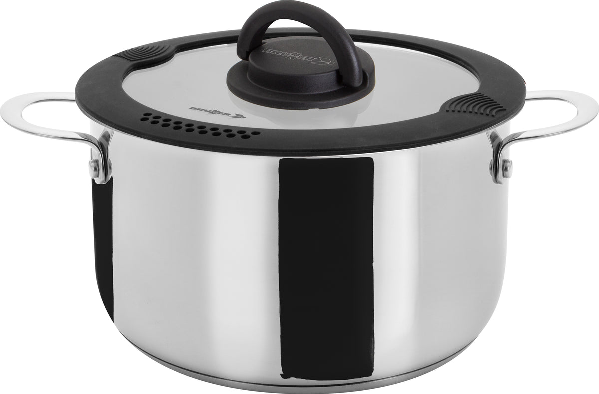 Brunner Popote Academy Vacum  Set Pentole 7+1 pz 22 cm