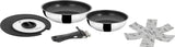 Brunner Set Pentole Campeggio Padelle Academy Double Pan