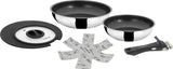 Juego de utensilios de cocina para camping de doble sartén Brunner Academy