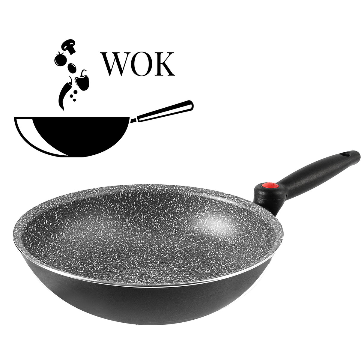 Brunner Padella Pirate Wok 0806096N