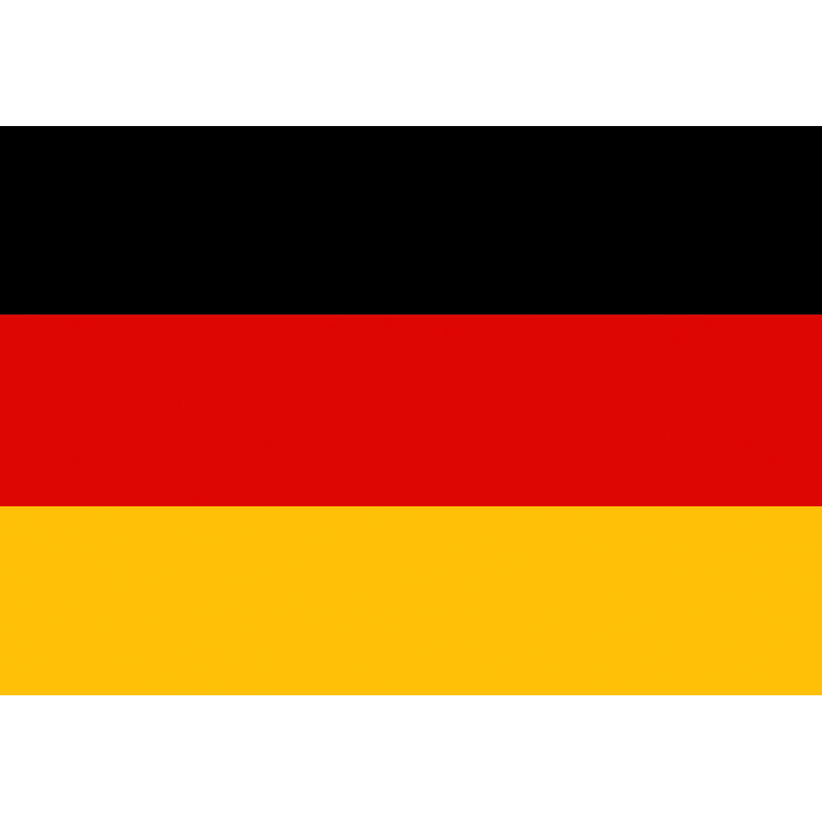 Bandera de poliéster Trem de Alemania