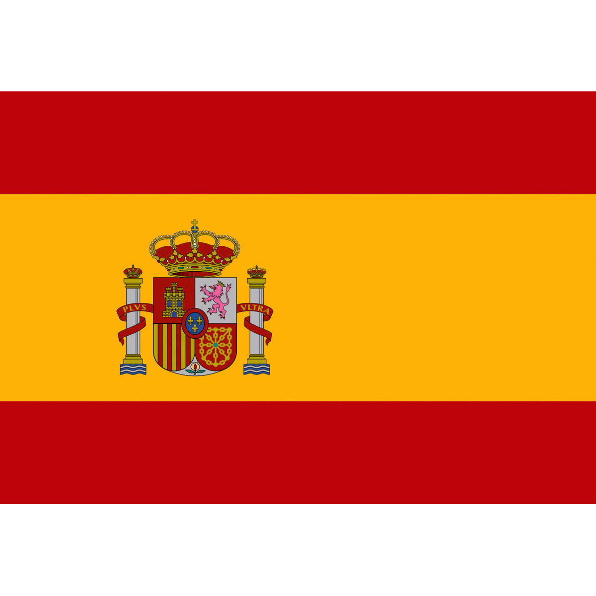 Trem Polyester Flagge Spanien