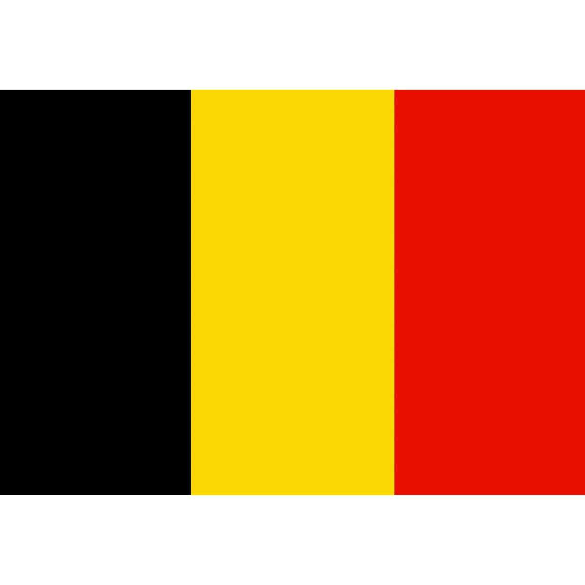 Trem Bandiera poliestere Belgio