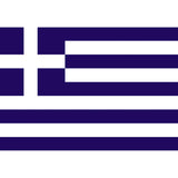 Bandera de poliéster Trem de Grecia