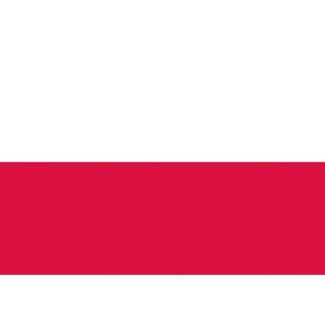 Trem Polyester Flag Poland