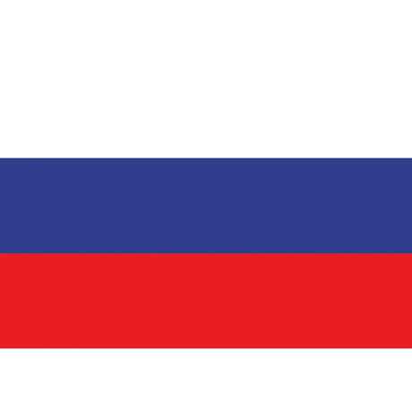Trem Polyester Flag Russia