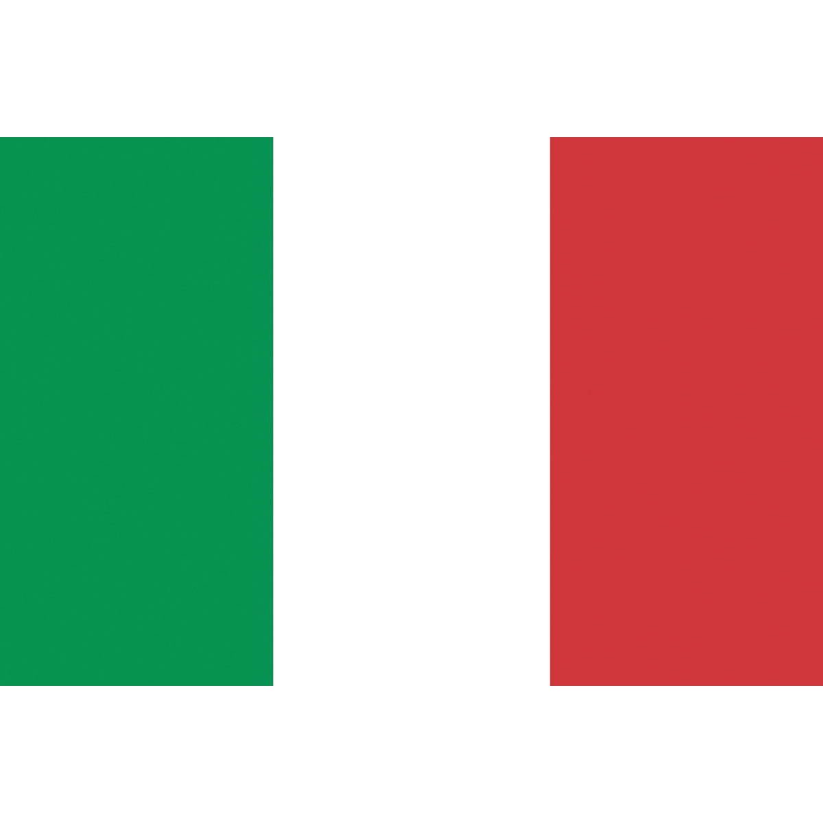 Trem Polyester Flagge Italien