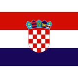 Trem Bandiera poliestere Croazia