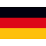 Trem Polyester Flagge Deutschland