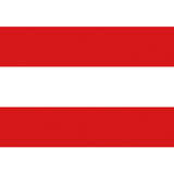 Trem Polyester Flagge Österreich