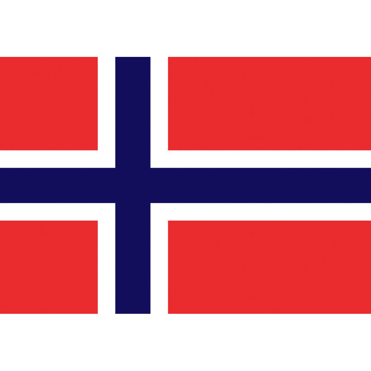 Trem Bandiera poliestere Norvegia