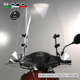 Biondi Parabrezza Pro Honda Click-AT 110 cc 2009 Trasparente con Attacchi