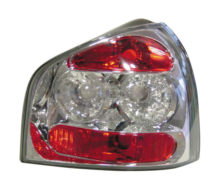Pilot Coppia fanali posteriori - compatibile per Audi A3 (9/96-4/03) - Cromo