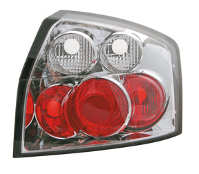 Pilot Coppia fanali posteriori - compatibile per Audi A4 (11/00-12/04) - Cromo