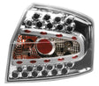 Pilot Coppia fanali posteriori LED - compatibile per Audi A4 (11/00-12/04) - Cromo