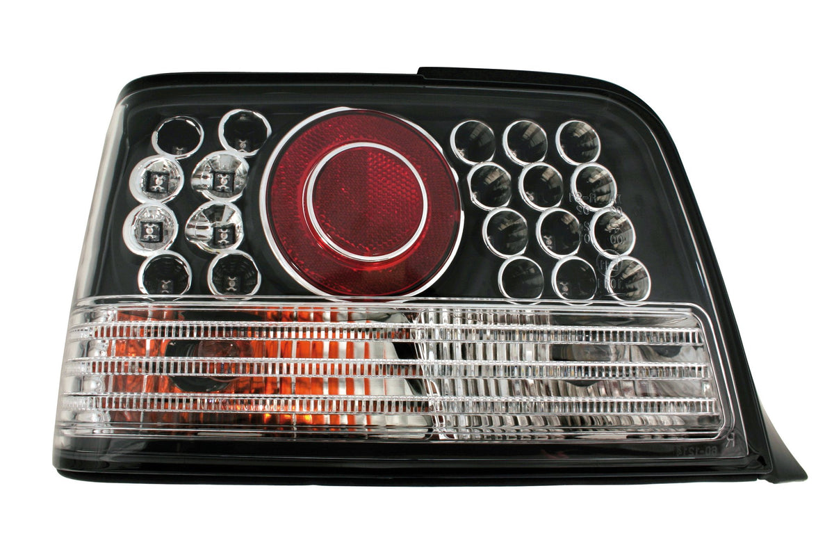 Pilot Coppia fanali posteriori LED - compatibile per Bmw E36 (9/90-3/98) - Nero