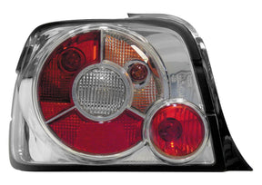Pilot Coppia fanali posteriori - compatibile per Bmw E36 (3/94-8/00) - Cromo