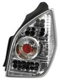 Pilot Coppia fanali posteriori LED - compatibile per Citron C2 (9/03>) - Cromo