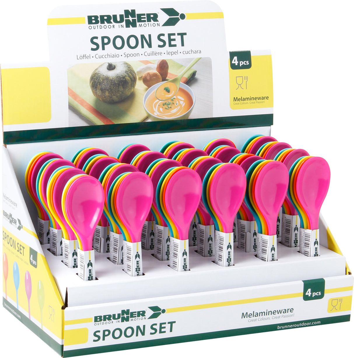 Brunner Set 4 cucchiai Spoon 0830128N.C9N