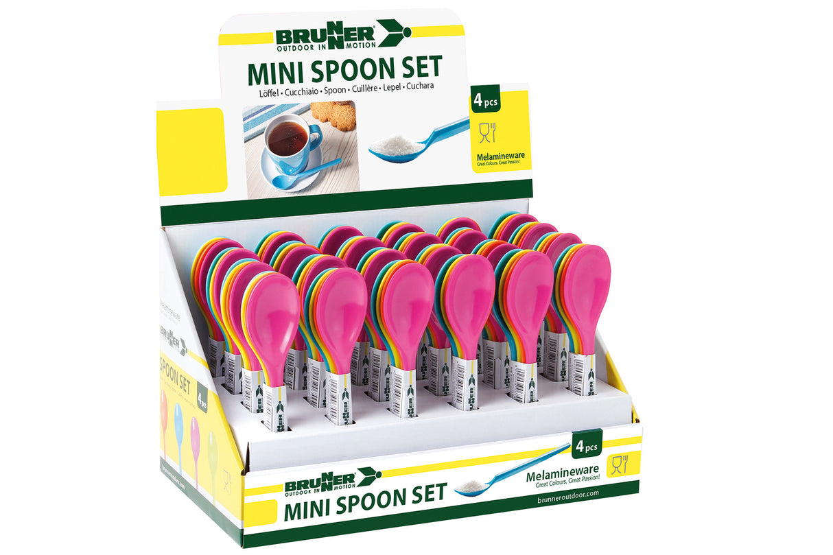 Brunner Set 4 cucchiaini Mini Spoon 0830129N.C9N