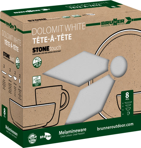 Brunner Set tte-à-tte Dolomit White 8 pcs 0830143N.C00