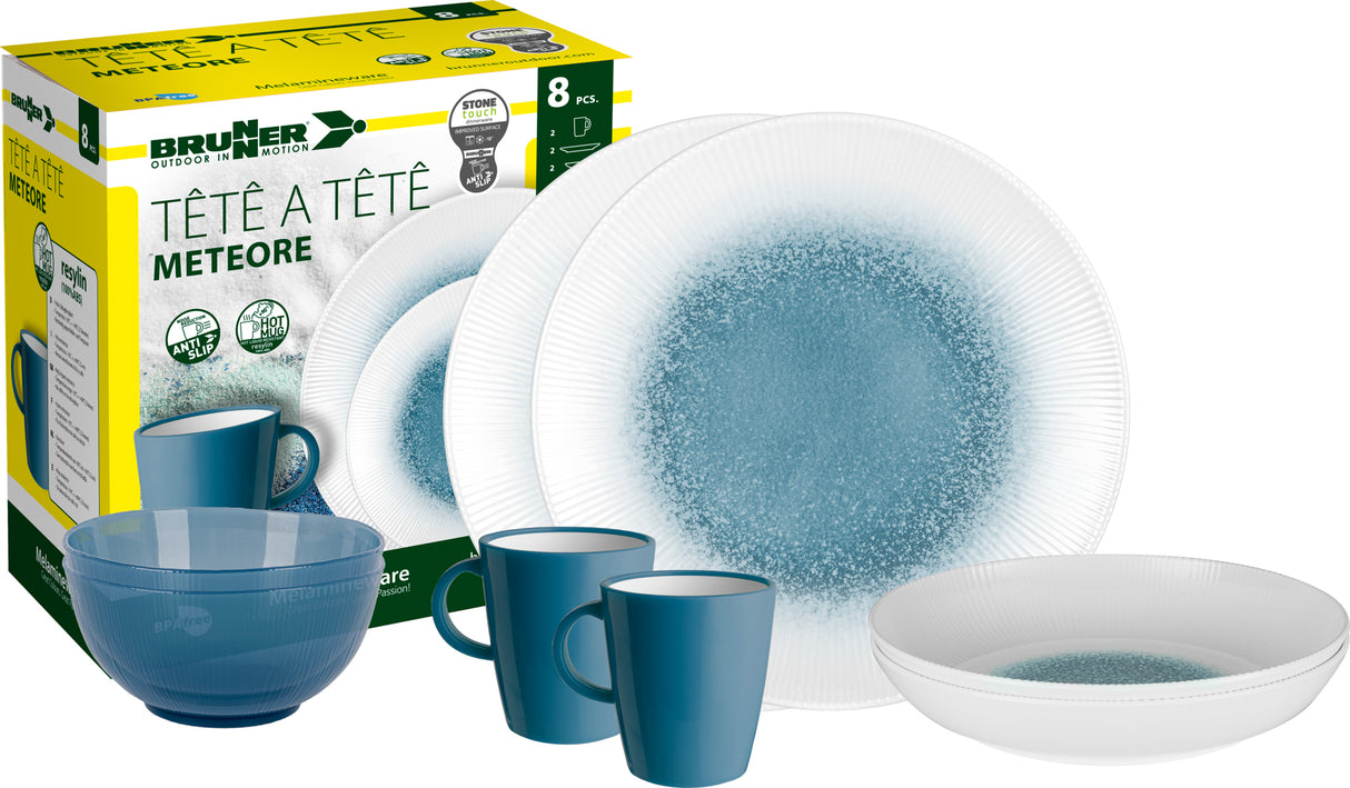 Brunner Tete-a-tete Set Meteore Azur