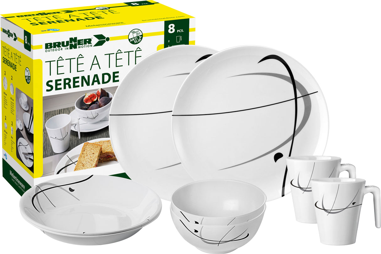 Brunner Set tete-a-tete Serenade 8 pz 0830143N.C6A