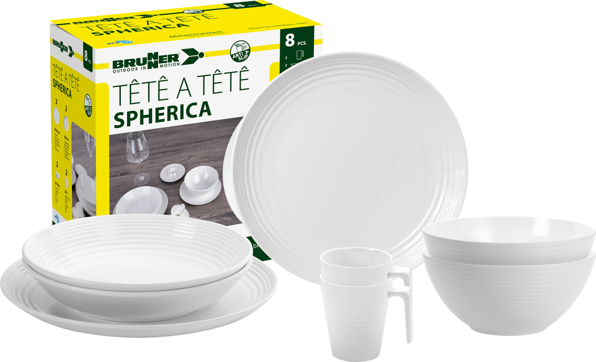 Brunner Set tete-a-tete Spherica 8 pz 0830143N.C7T