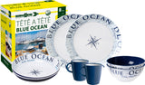 Brunner Tête-à-Tête-Set Blauer Ozean