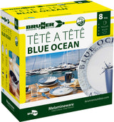 Brunner Tête-à-Tête-Set Blauer Ozean
