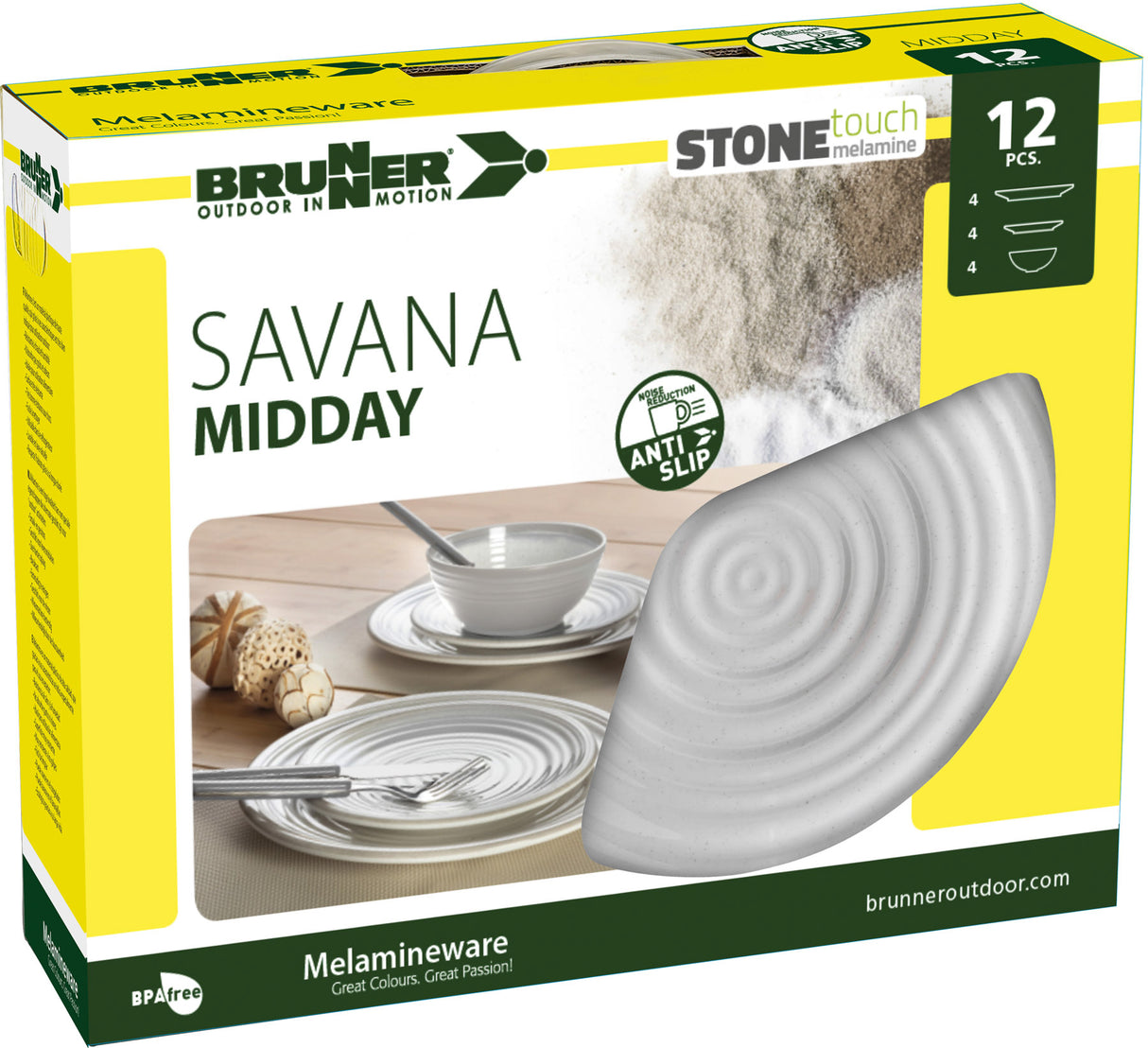 Conjunto de mediodía Brunner Savana