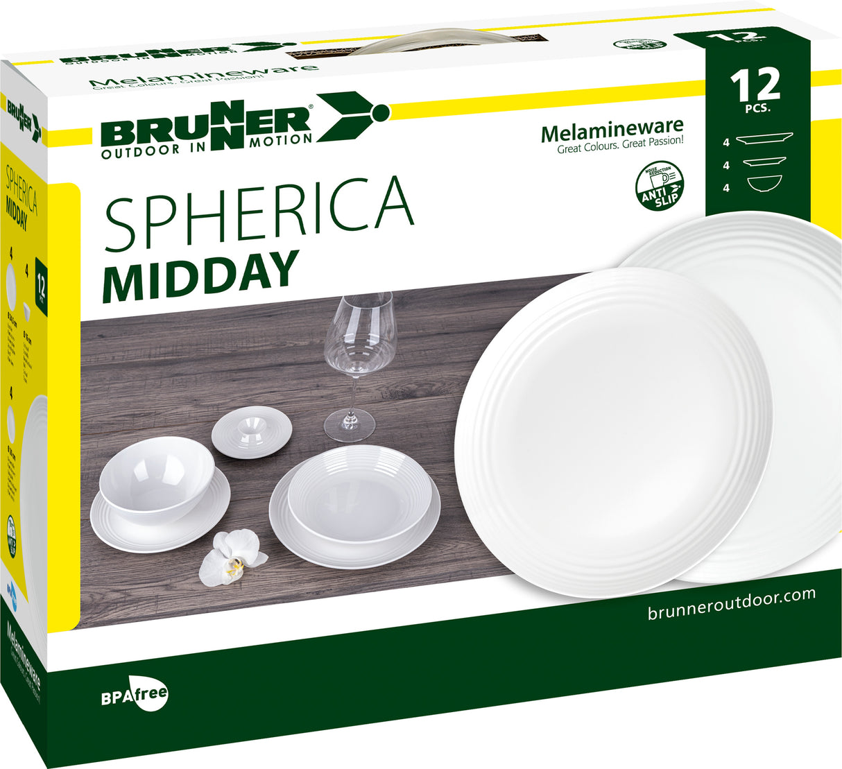 Conjunto Brunner Midday Spherica