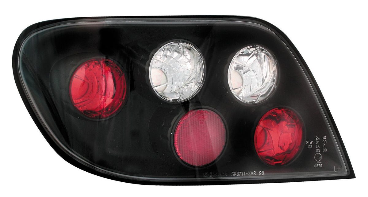 Pilot Coppia fanali posteriori - compatibile per Citron Xsara (4/97-12/05) - Nero