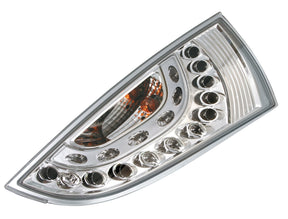Pilot Coppia fanali posteriori LED - compatibile per Ford Focus (10/98-12/04) - Cromo
