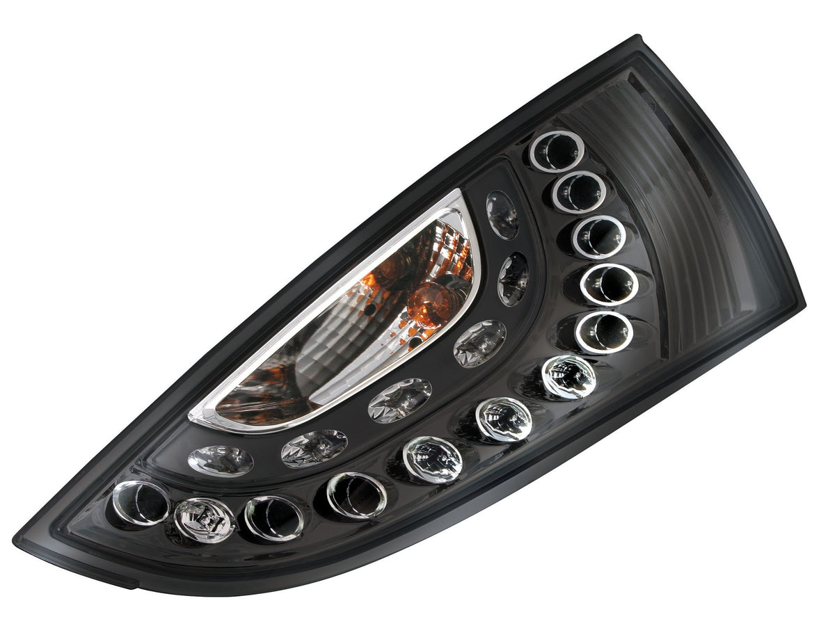 Pilot Coppia fanali posteriori LED - compatibile per Ford Focus (10/98-12/04) - Nero