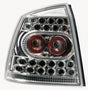 Pilot Coppia fanali posteriori LED - compatibile per Opel Astra G (2/98-3/04) - Cromo