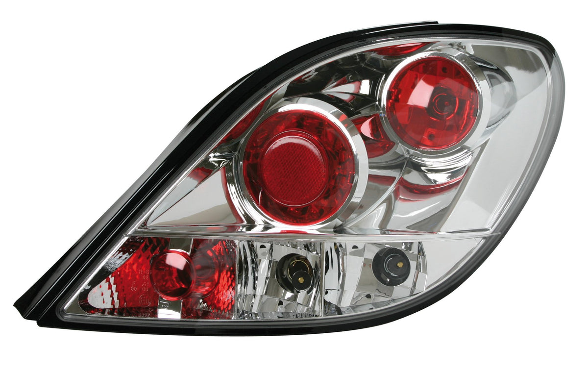 Pilot Coppia fanali posteriori - compatibile per Peugeot 207 (5/06>) - Cromo