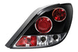 Pilot Coppia fanali posteriori - compatibile per Peugeot 207 (5/06>) - Nero