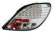 Pilot Coppia fanali posteriori LED - compatibile per Peugeot 207 (5/06>) - Cromo