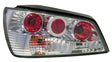 Pilot Coppia fanali posteriori - compatibile per Peugeot 306 (5/93-3/97) - Cromo