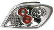 Pilot Coppia fanali posteriori LED - compatibile per Peugeot 307 (8/00>9/05) - Cromo