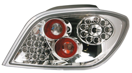 Pilot Coppia fanali posteriori LED - compatibile per Peugeot 307 (8/00>9/05) - Cromo