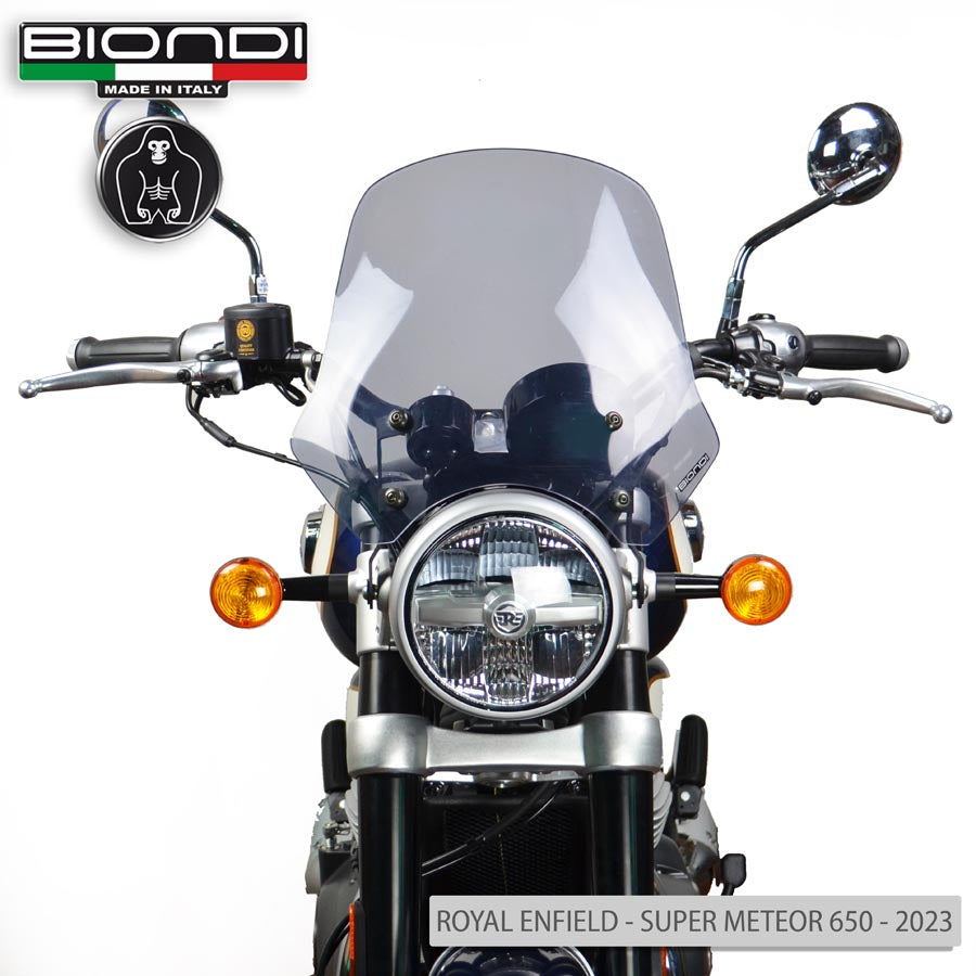 Biondi Cupolino Touring Fumè Chiaro Royal Enfield 350 e 650 - MPN 8010441