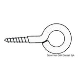 Osculati Edelstahl-Schrauböse 09.033.00