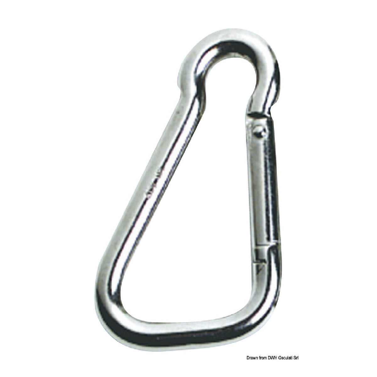 Osculati Moschettone in acciaio inox a grande apertura 10-23 mm 09.177.06