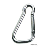 Osculati Edelstahl-Karabiner mit großer Öffnung 10-23 mm 09.177.06
